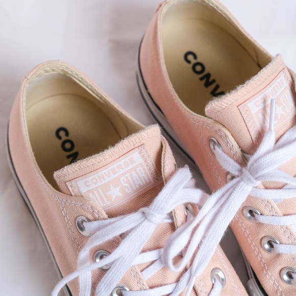 Platform Low Top Converse Light Pink Women’s US 8 - Picture 6 of 7